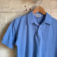 1960s Baby Blue British Sports Polo Shirt
