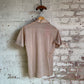 1970s Beige Italian Knitted Polo Shirt
