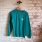 1990s Turquoise Badger Graphic Sweatshirt
