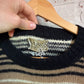 1970s Striped Wool Knitted Jumper