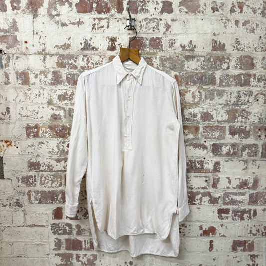 1940s White British Rugby Shirt