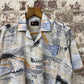 1970s Patterned British Leisure Shirt
