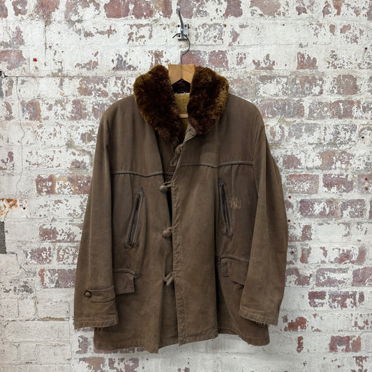 1940s French 'Canadienne' Barnstormer Jacket