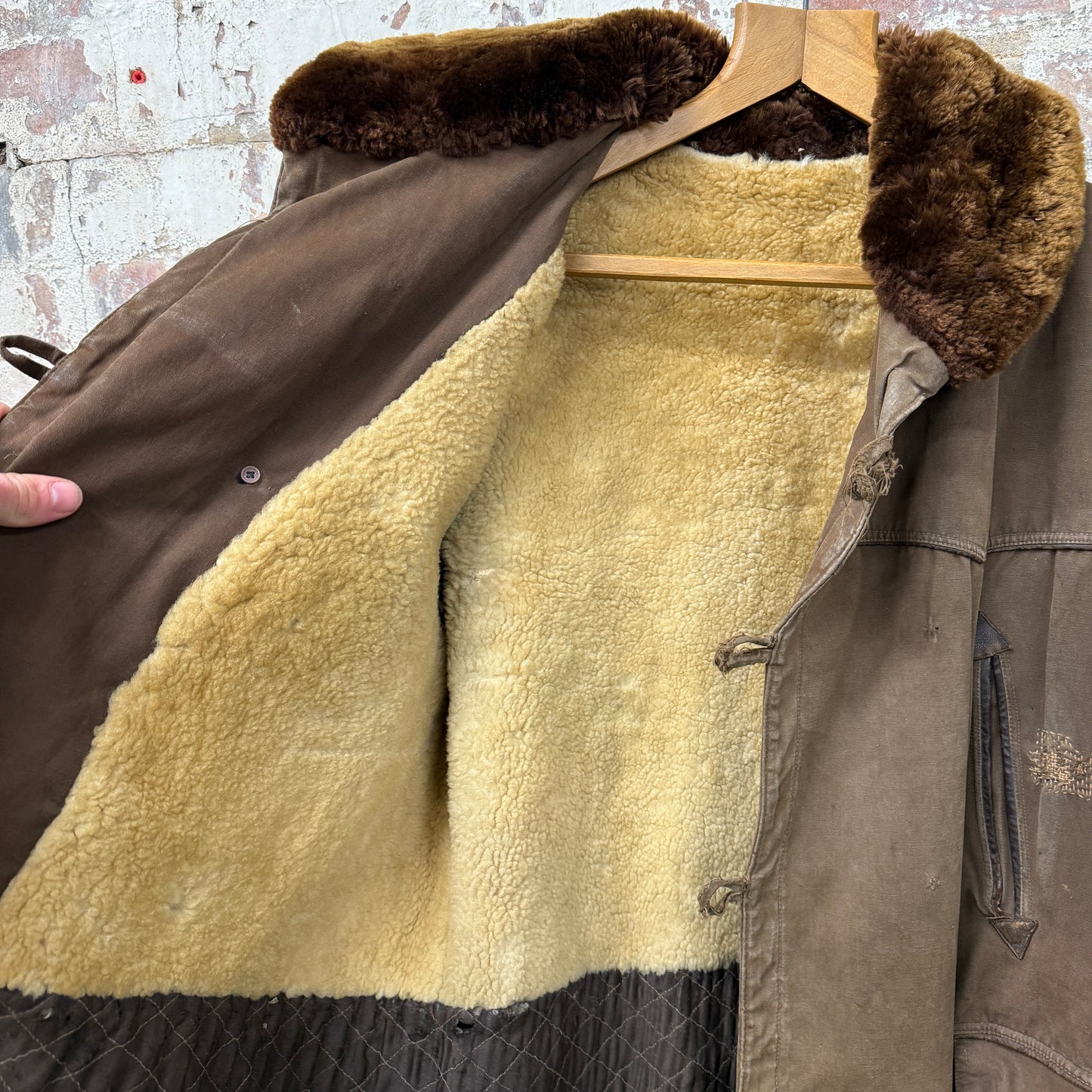 1940s French 'Canadienne' Barnstormer Jacket