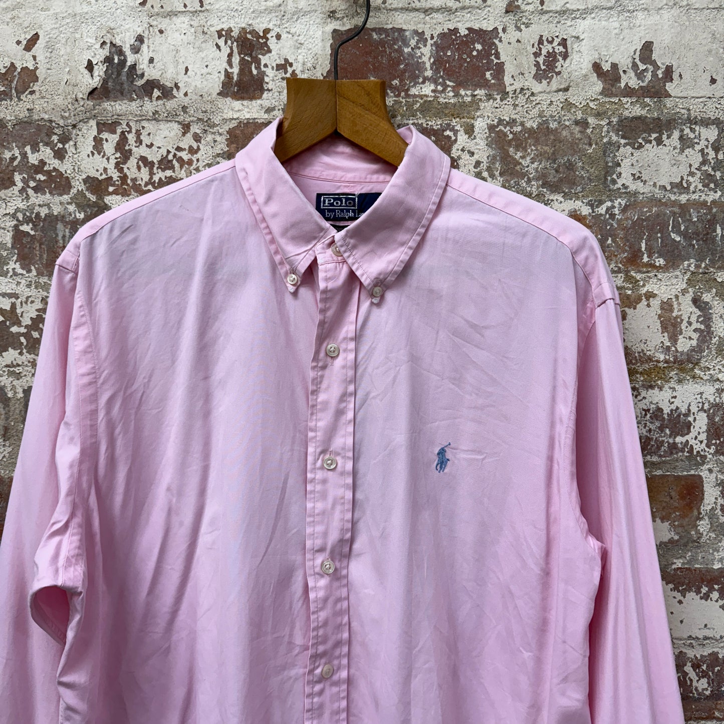 Pink Ralph Lauren Blaire Button Up Shirt