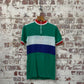 1970s Green Wool Cycling Zip Shirt