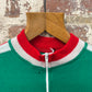 1970s Green Wool Cycling Zip Shirt