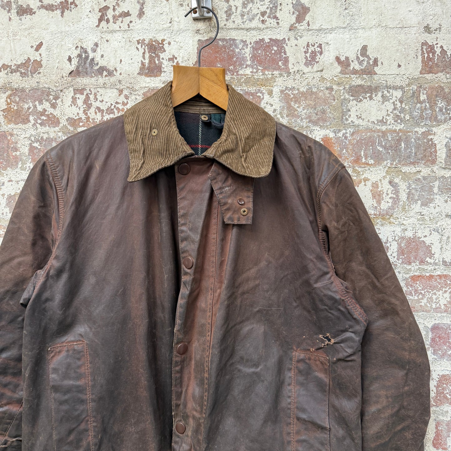 1970s Brown Wax Barbour Northumbria Jacket