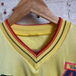 1980s Yellow Umbro Watford Home Football Kit Shirt
