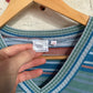 1970s Striped Knitted Jumper
