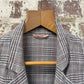 1970s Checkered Blazer Style Womens Jacket