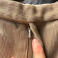 1960s Beige Wool British Formal Trousers