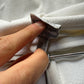 1970s White St Michaels Flared Trousers
