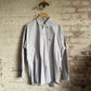 1990s Grey Ralph Lauren Blaire Button Shirt