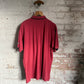 1990s Red Reebok Embroidered Polo Shirt Top