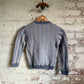 1960s Grey British Knitted V-Neck Jumper