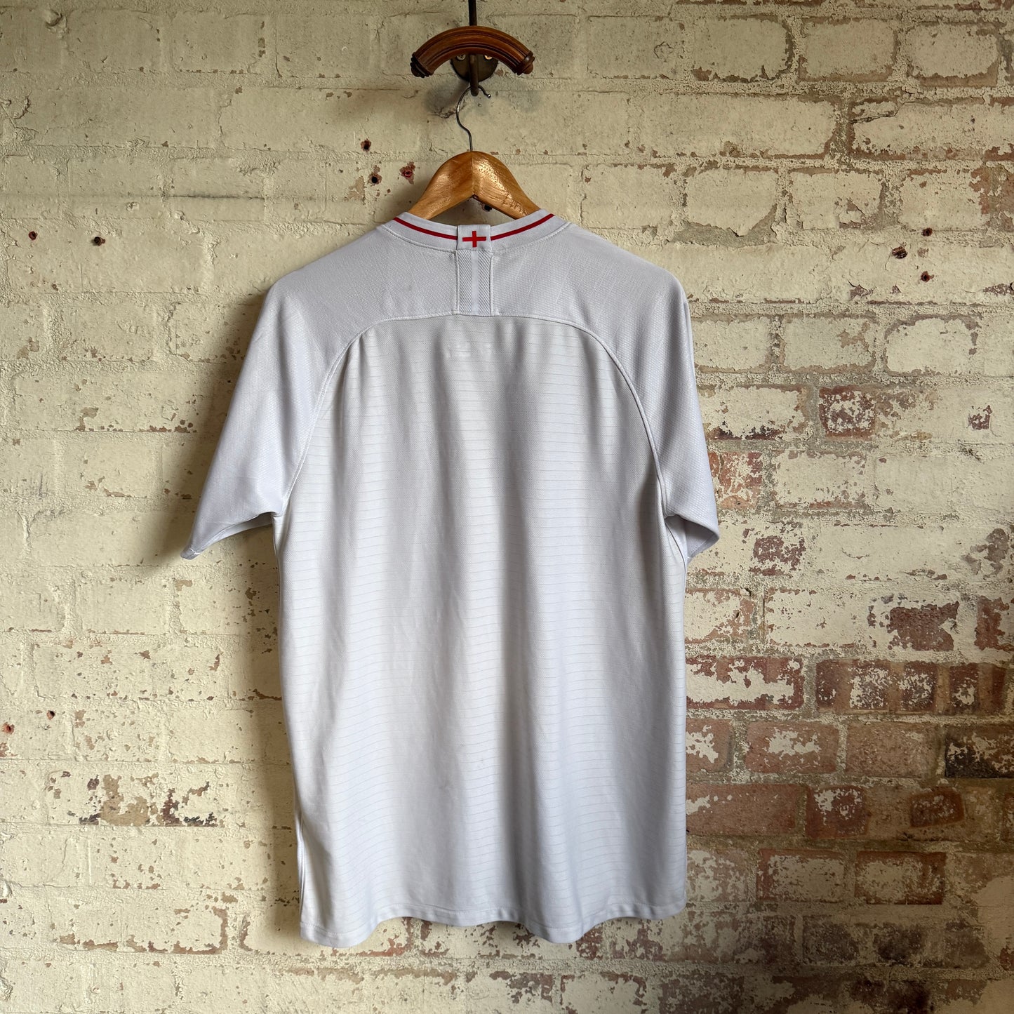 White Nike England Home Football Kit Shirt