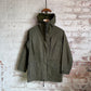 1970s Green Ventile British Zip Up Walking Jacket