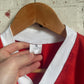 1980s Red Graphic 'Tropics' Football Shirt