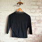 1950s Black Sequin Knitted Top
