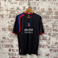 2005-2006 Black Crystal Palace Away Football Kit Shirt