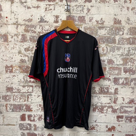 2005-2006 Black Crystal Palace Away Football Kit Shirt