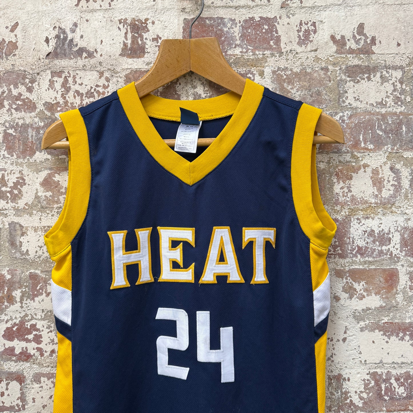 Navy Reebok Miami Heat NBA Basketball Vest Jersey
