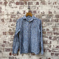 1980s Paisley Printed Button Up Shirt