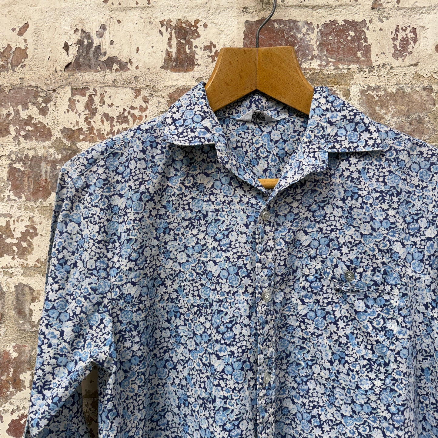 1980s Paisley Printed Button Up Shirt