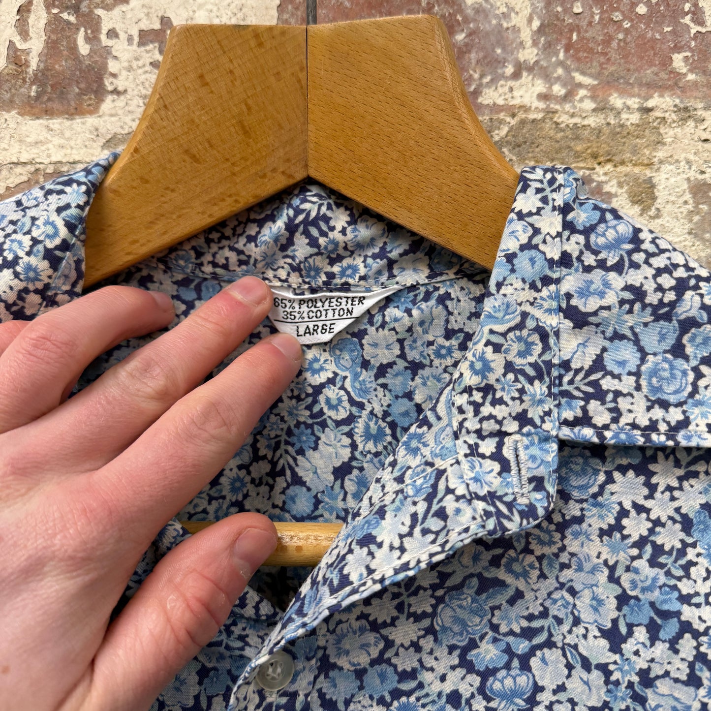 1980s Paisley Printed Button Up Shirt