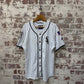 1990s White Striped Starter Boston Red Sox MLB Jersey Shirt