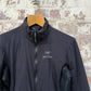 Black Arcteryx Thermal Zip Up Jacket