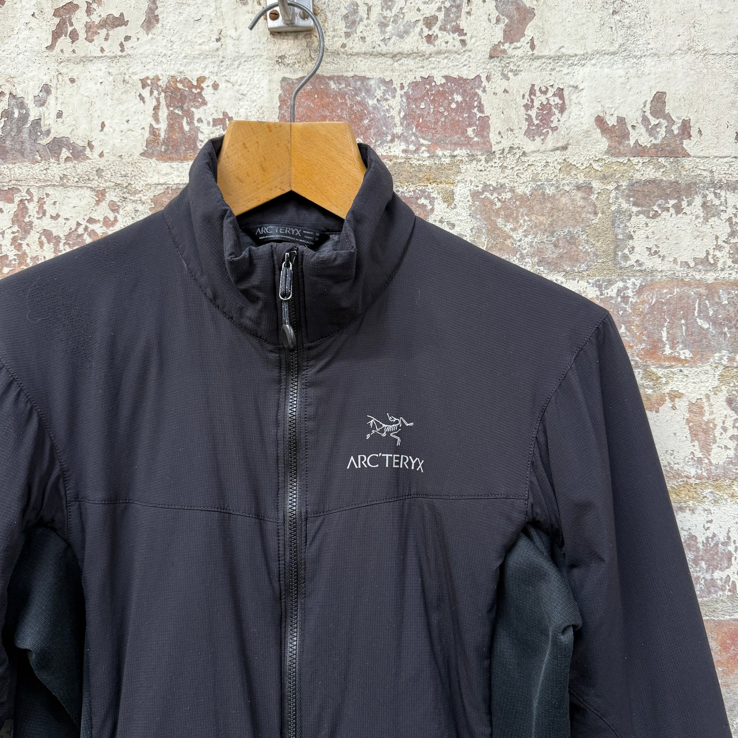 Black Arcteryx Thermal Zip Up Jacket