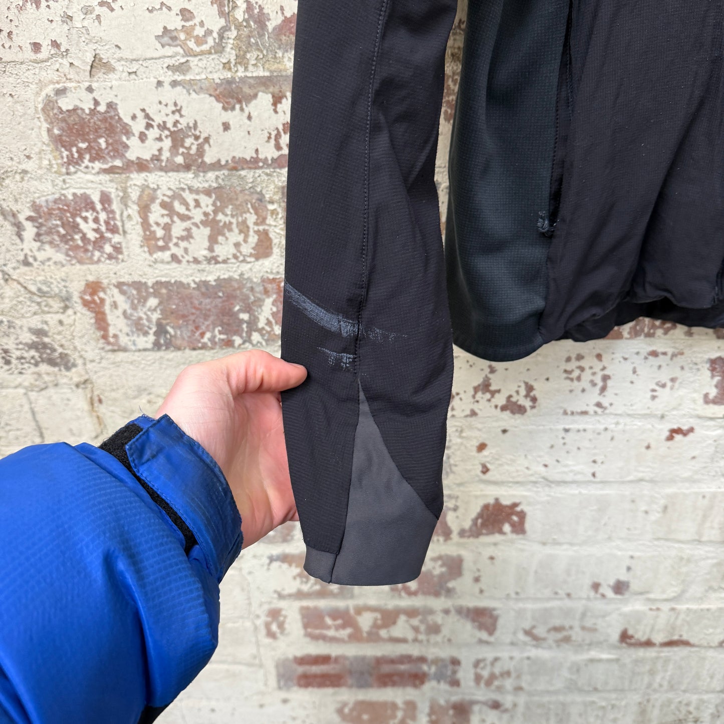 Black Arcteryx Thermal Zip Up Jacket