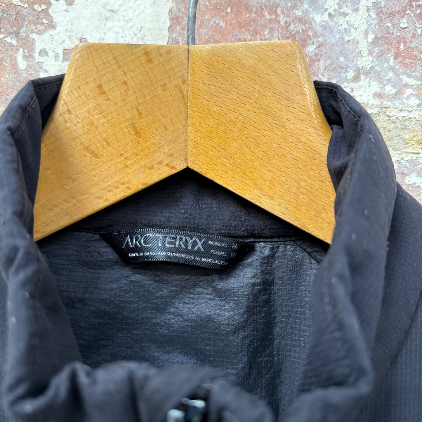 Black Arcteryx Thermal Zip Up Jacket