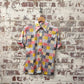 1970s Patterned Button Up Dagger Shirt