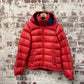 Vintage Red The North Face Puffer Jacket