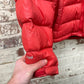 Vintage Red The North Face Puffer Jacket