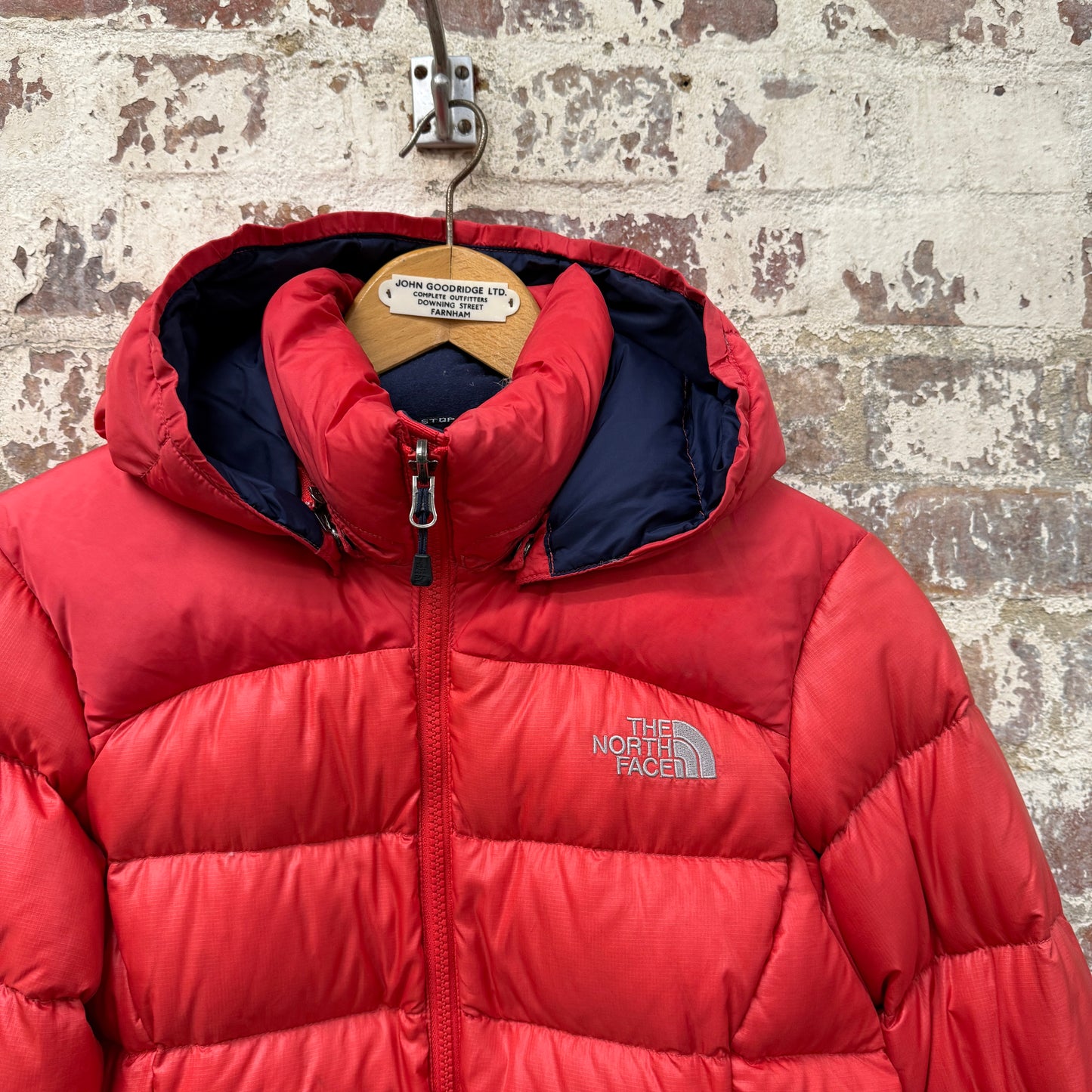 Vintage Red The North Face Puffer Jacket