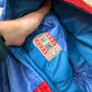 1970s Blue and Red Padded Ski Jacket