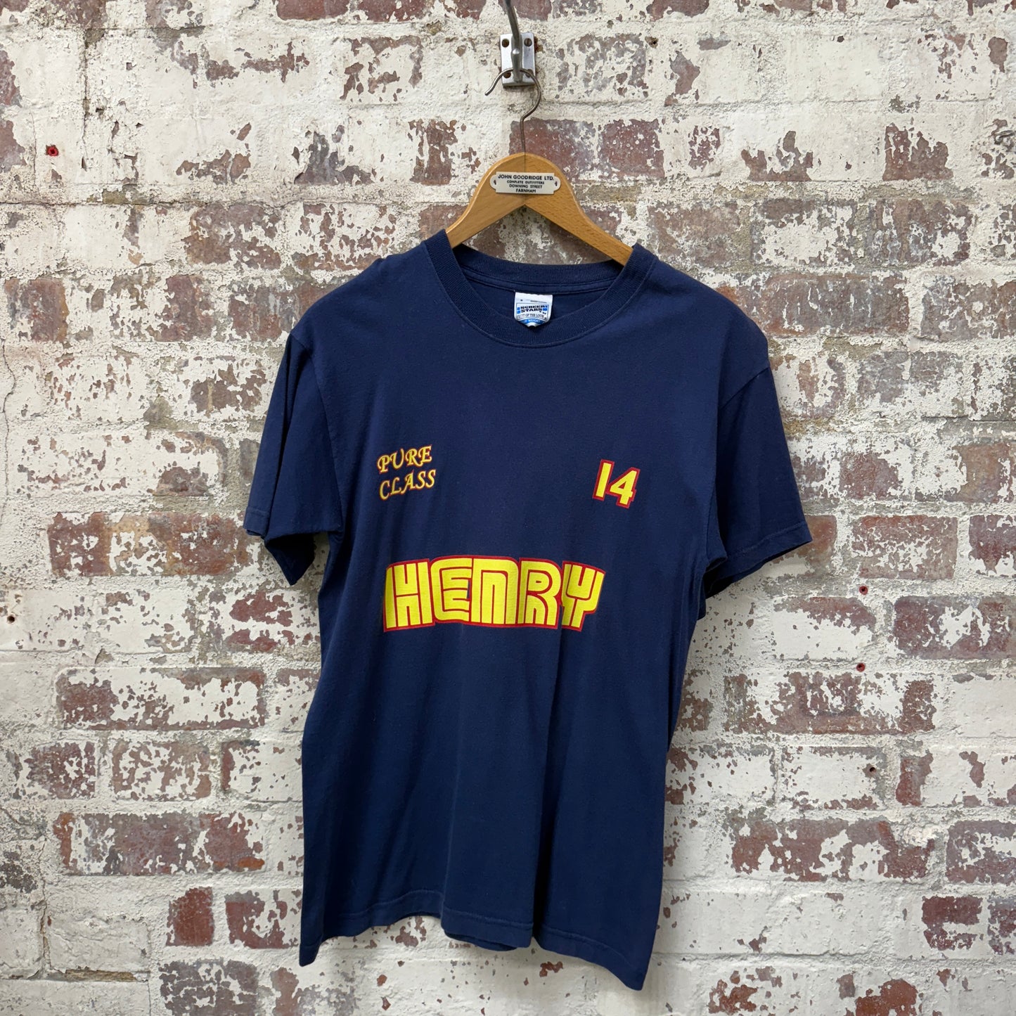 1990s Navy 'Arsenal Henry" Graphic T-Shirt