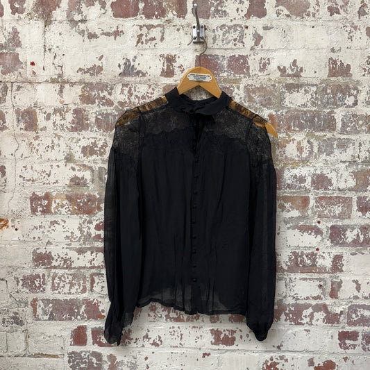 Victorian Lace Blouse Shirt