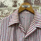 1970s Red Patterned Leisure Shirt