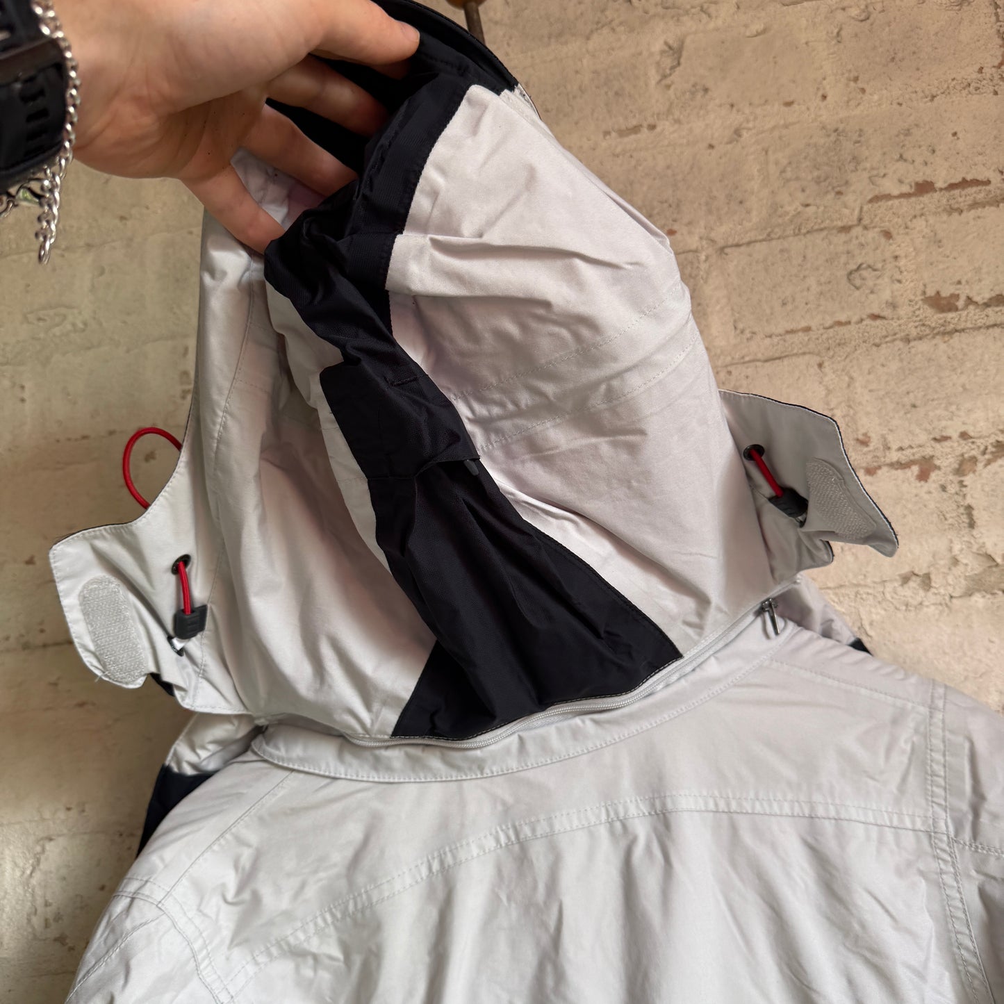 2000s White Nike ACG Ski Jacket Coat