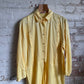 1970s Yellow Unusual Blouse Shirt Top