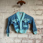 1950s Kids Printed Graphic Cardigan