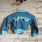 1950s Kids Printed Graphic Cardigan