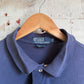 1990s Navy Ralph Lauren Polo Shirt Top