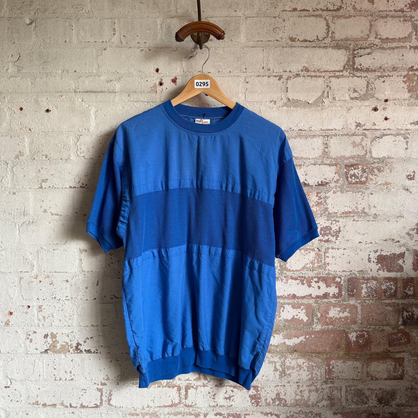 1980s Blue Cotton Template T-Shirt