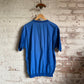1980s Blue Cotton Template T-Shirt